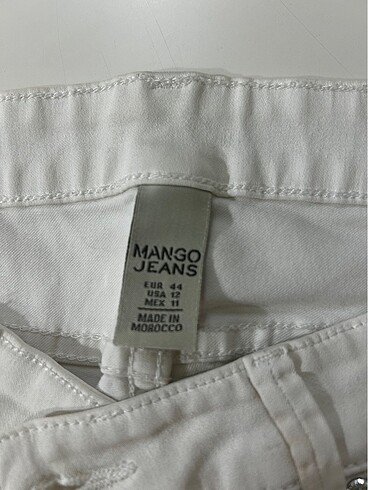 44 Beden beyaz Renk Mango skinny esnek pantolon