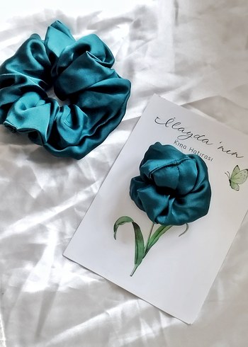 hediyelik Saten Saç Tokası kına tokası - Görsel 2