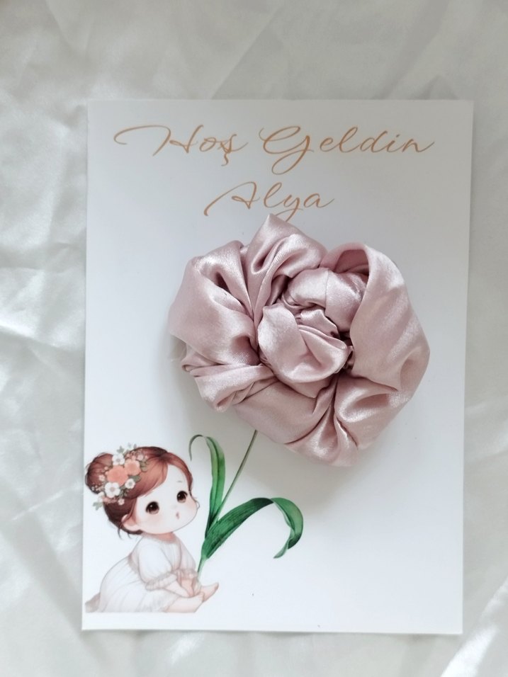 hediyelik saten toka - Görsel 3
