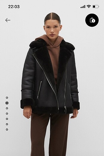 Stradivarius biker ceket