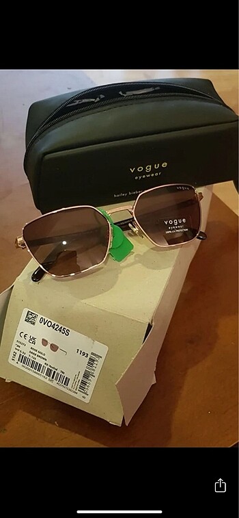 Vogue orijinal optik güneş gözlüğü