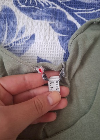 l Beden haki Renk Uzun Kollu, Kısa Kesim Kadın bluz