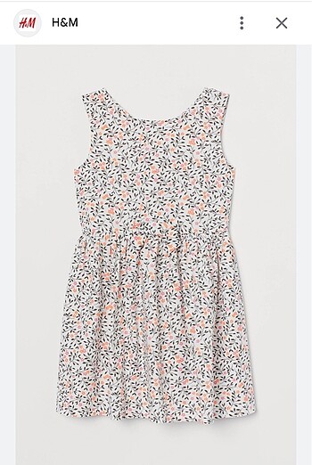 H&M kız çocuk elbise