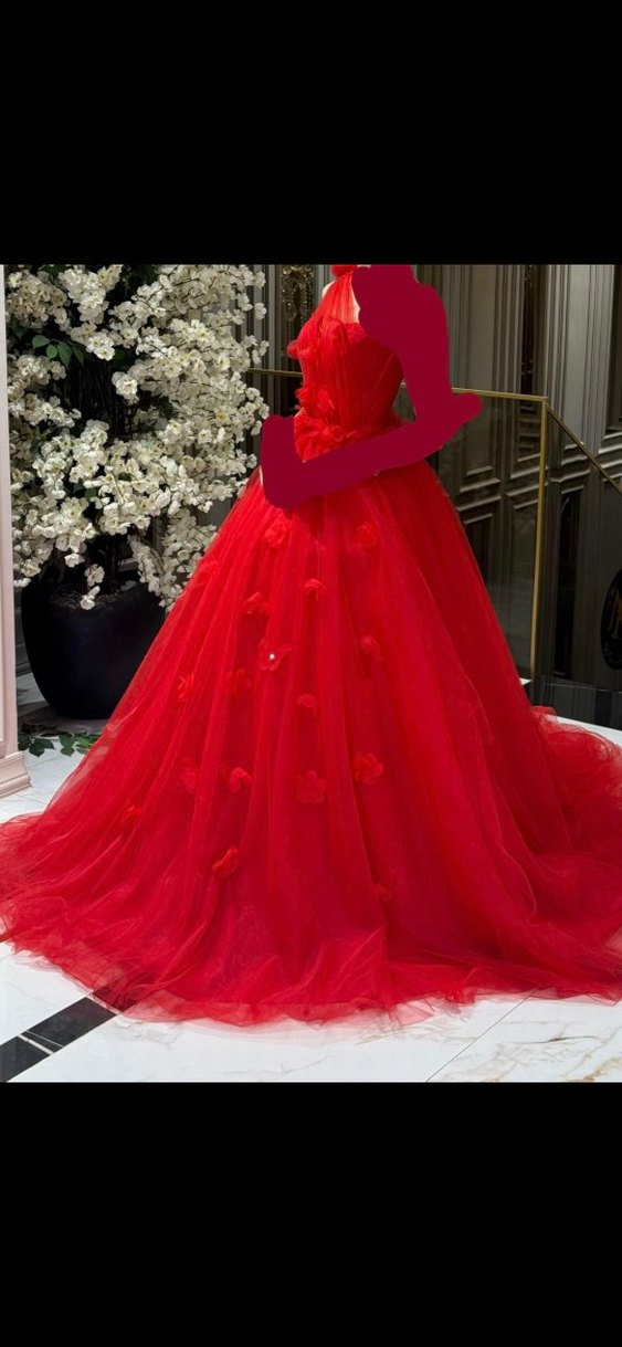 Kırmızı Uzun Katmanlı Kınalık - Görsel 4