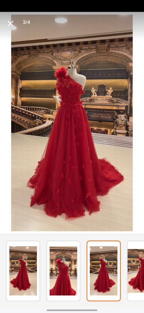 Kırmızı Uzun Katmanlı Kınalık - Görsel 5