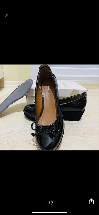 37 Beden siyah Renk Dolgu topuk ayakkabı