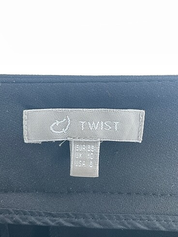 38 Beden siyah Renk Twist Kumaş Pantolon %70 İndirimli.