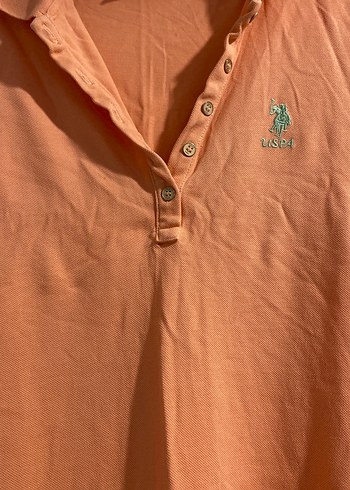 Turuncu Polo Elbise - Görsel 5