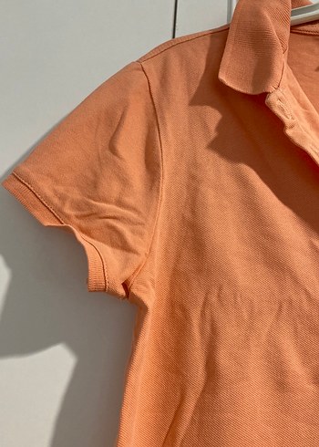 Turuncu Polo Elbise - Görsel 4