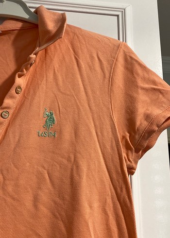 Turuncu Polo Elbise - Görsel 3