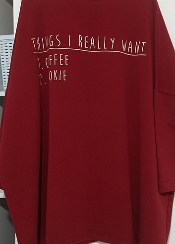 Allday Kırmızı Sweatshirt