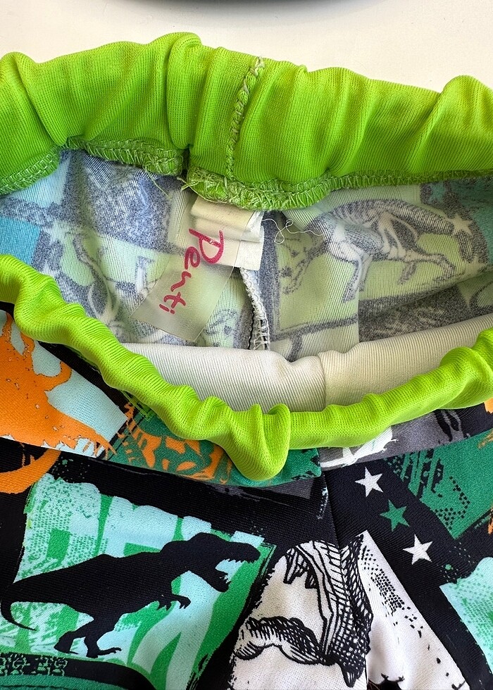 Erkek çocuk deniz şortu slipstop - Görsel 3