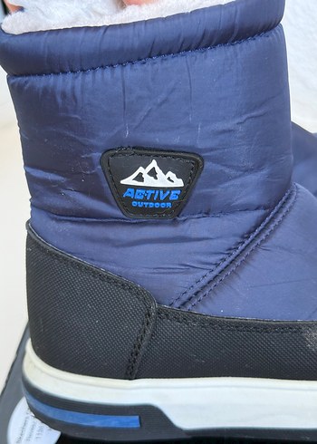 Mavi Erkek Çocuk Kaymaz Bantlı Bot - Görsel 2