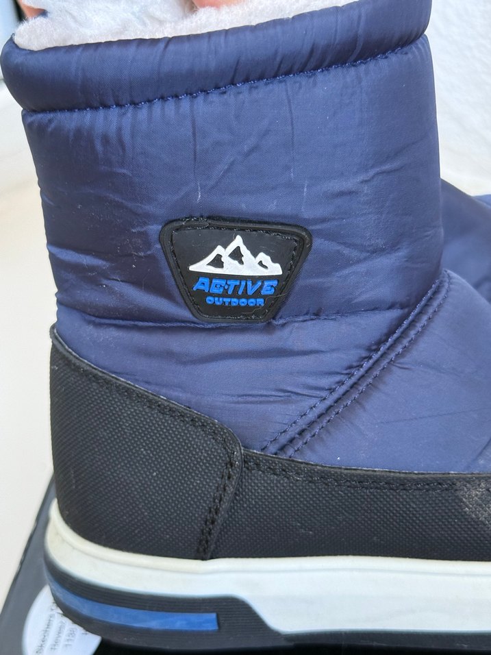 Mavi Erkek Çocuk Kaymaz Bantlı Bot - Görsel 2