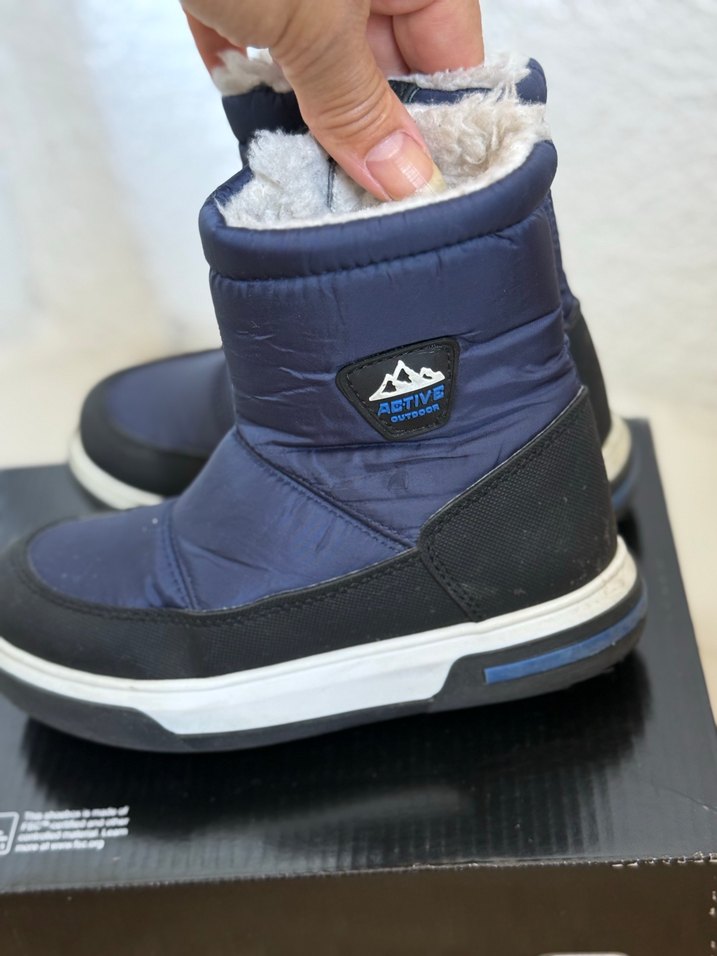 Mavi Erkek Çocuk Kaymaz Bantlı Bot - Görsel 3