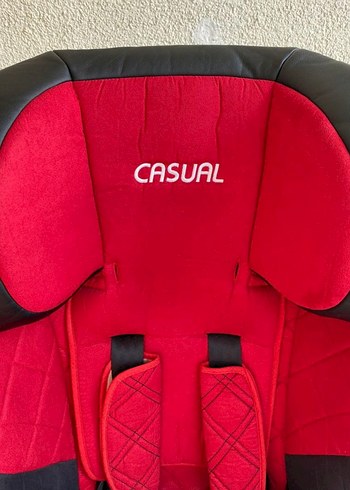 Koyu Kırmızı Çocuk Oto Koltuğu CASUAL - Görsel 5