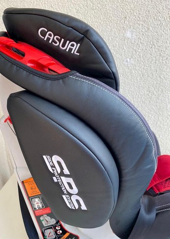 Koyu Kırmızı Çocuk Oto Koltuğu CASUAL - Görsel 2
