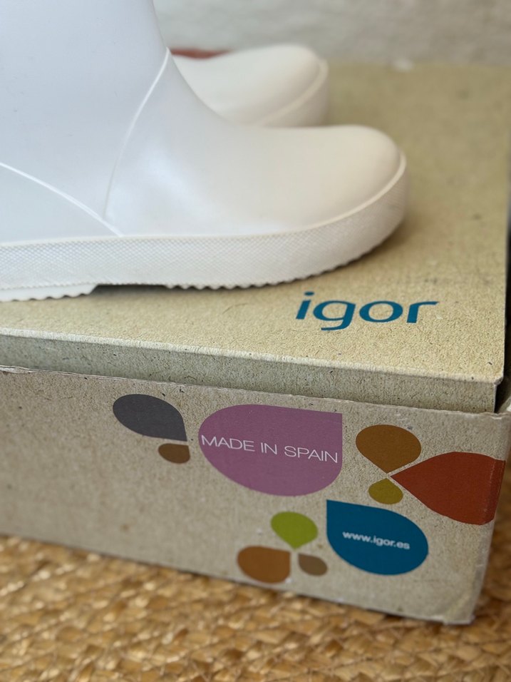 Beyaz Kız-erkek Çocuk igor Çizme - Görsel 5