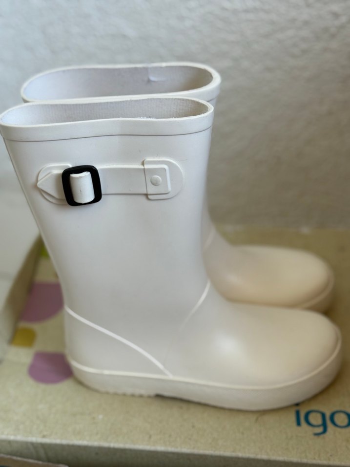 Beyaz Kız-erkek Çocuk igor Çizme - Görsel 3