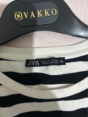 Zara Zara çizgili tşört