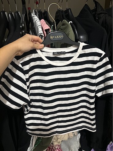 Zara çizgili tşört