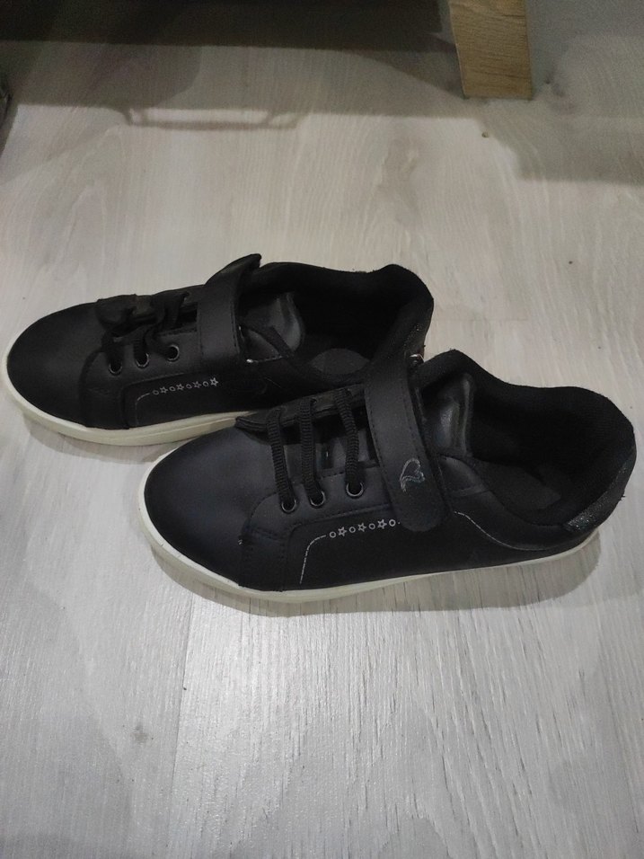 Siyah kız Çocuk Spor Ayakkabı - Görsel 3