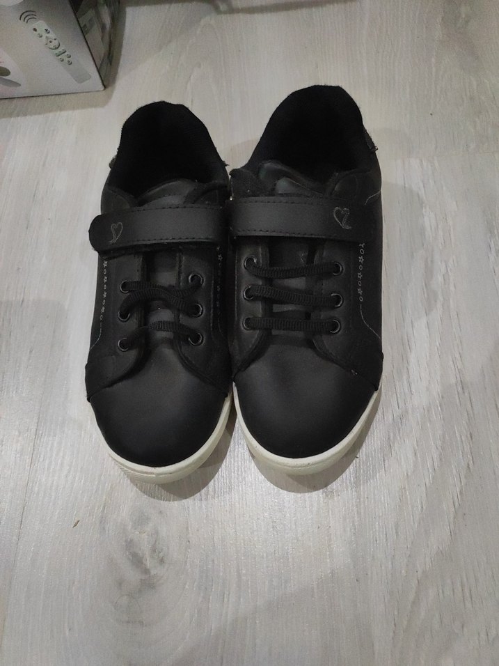 Siyah kız Çocuk Spor Ayakkabı - Görsel 2