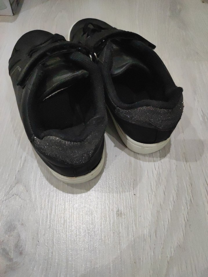 Siyah kız Çocuk Spor Ayakkabı - Görsel 4