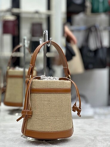 Kova Hasır Model Çanta - Görsel 5