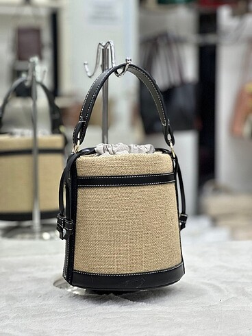 Kova Hasır Model Çanta - Görsel 7