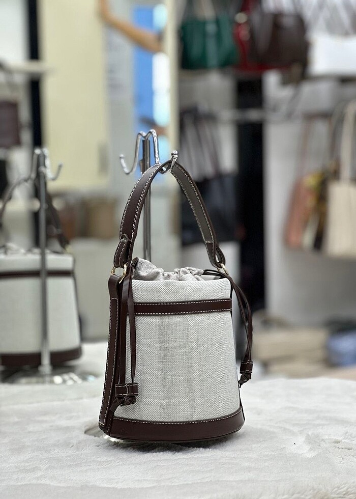 Kova Hasır Model Çanta - Görsel 2