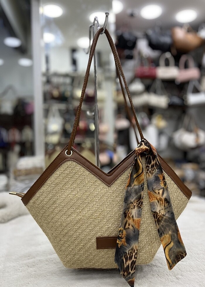 Hasır Kol Çantası - Görsel 2