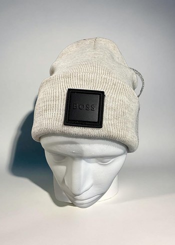 Bej Kadın Triko Bere - Görsel 3