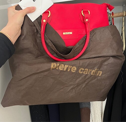 Pierre Cardin Kırmızı çanta