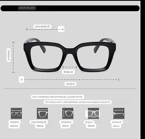 Mavi ışık engelleyici bayan gözlük - Görsel 5