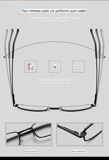 +1.5 +2 +2.5 +3 +3.5 Yakın Gözlük - Görsel 5