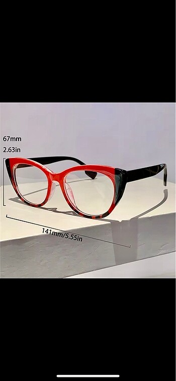 2024 Moda Cat Eye Mavi Işık Korumalı Göz - Görsel 6