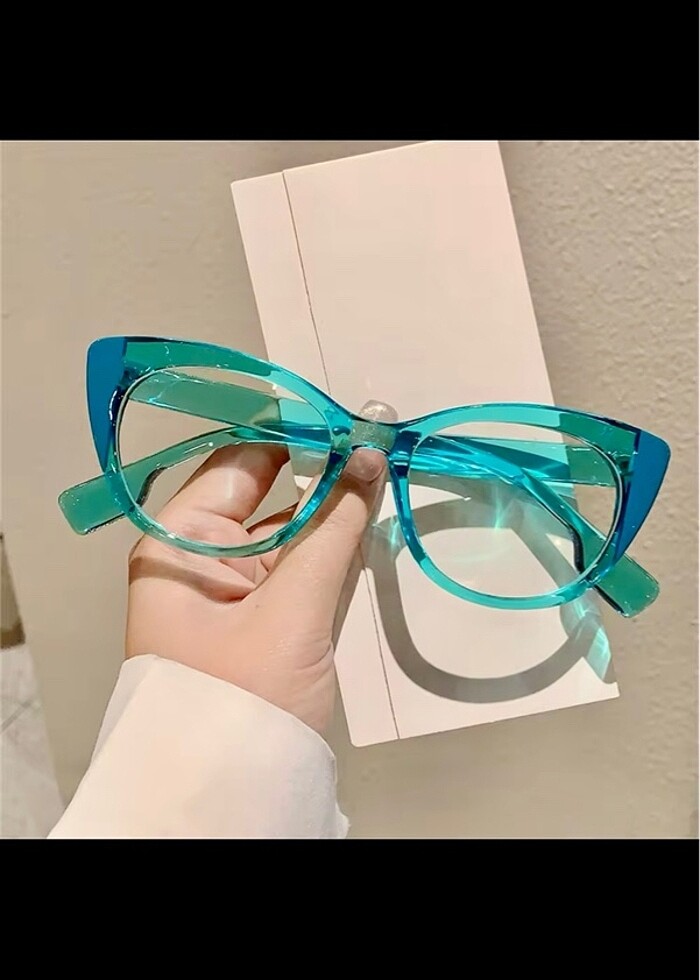 2024 Moda Cat Eye Mavi Işık Korumalı Göz - Görsel 4