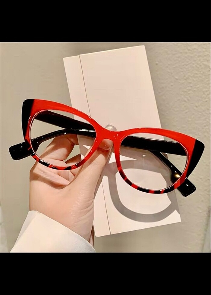 2024 Moda Cat Eye Mavi Işık Korumalı Göz - Görsel 5