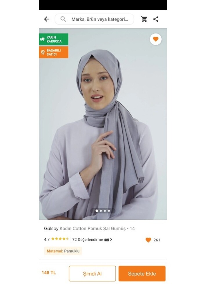 Pamuk Şal - Görsel 2