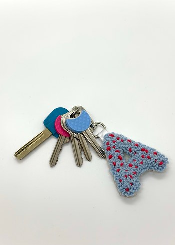 El Yapımı Harf Anahtarlık - Görsel 4