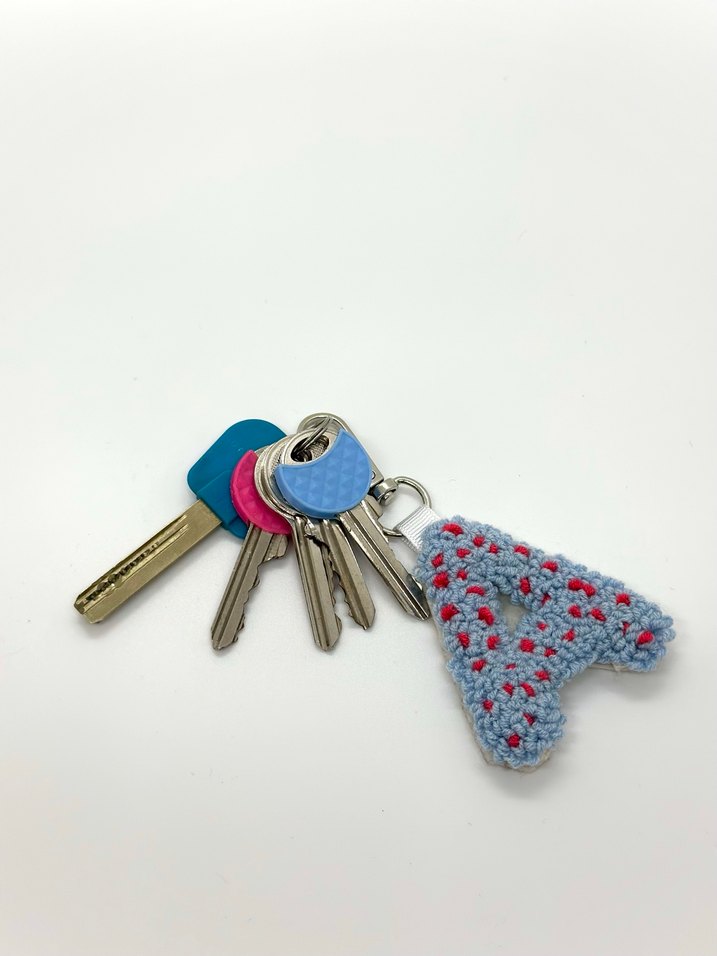 El Yapımı Harf Anahtarlık - Görsel 4