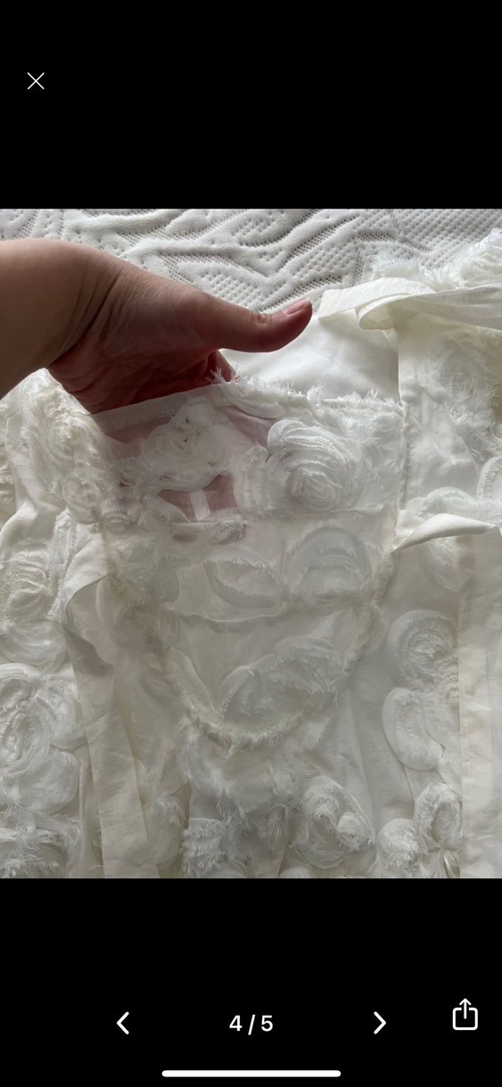 Beyaz elbise - Görsel 4