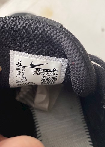 Siyah Bağcıklı Erkek Spor Ayakkabı - Görsel 5