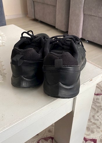 Siyah Bağcıklı Erkek Spor Ayakkabı - Görsel 3