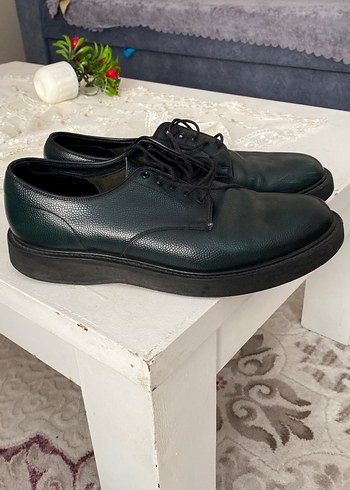 Koyu Yeşil Erkek Klasik Ayakkabı - Görsel 2