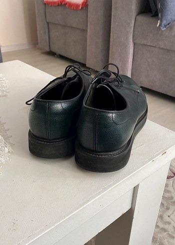 Koyu Yeşil Erkek Klasik Ayakkabı - Görsel 3