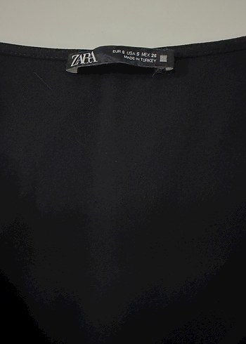 Zara Siyah Bluz - Görsel 3