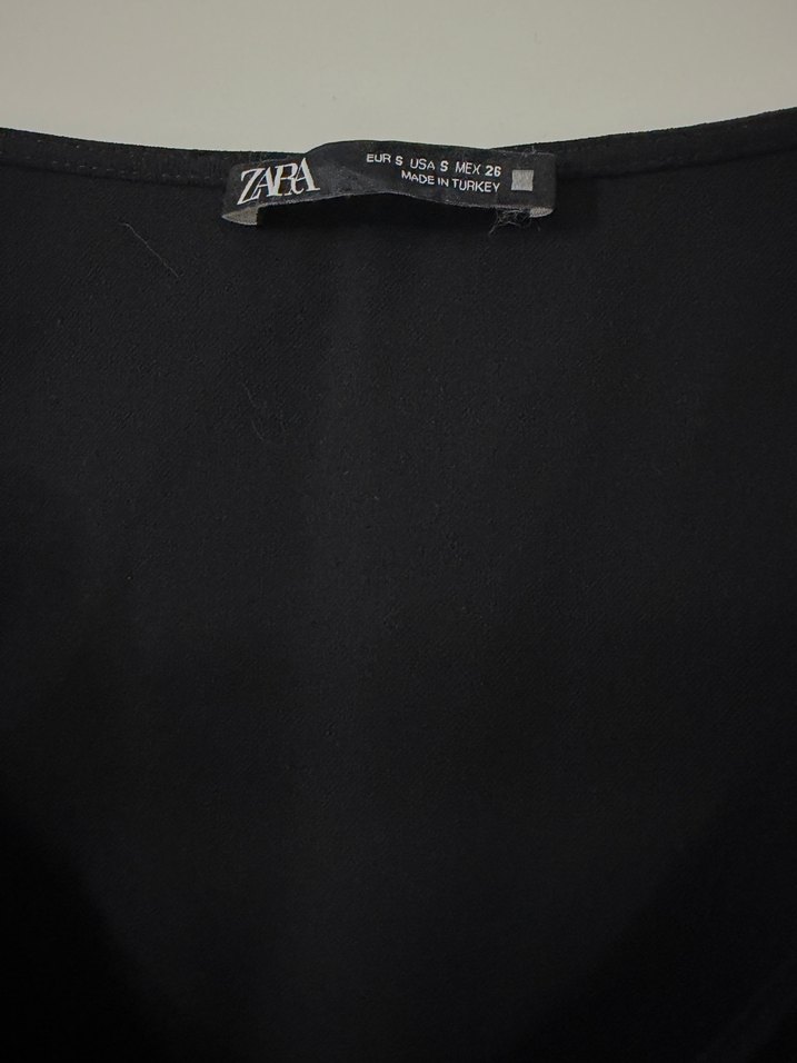 Zara Siyah Bluz - Görsel 3