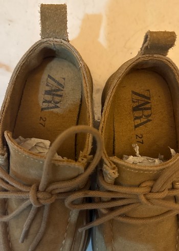 Bej Süet Erkek Çocuk Loafer Ayakkabı - Görsel 2